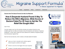 Tablet Screenshot of migrainetreatmentgroup.com